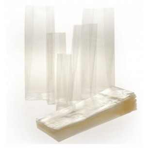 Buste Cellophane Trasparenti Fondo Quadro 8x24+4 di Pnp