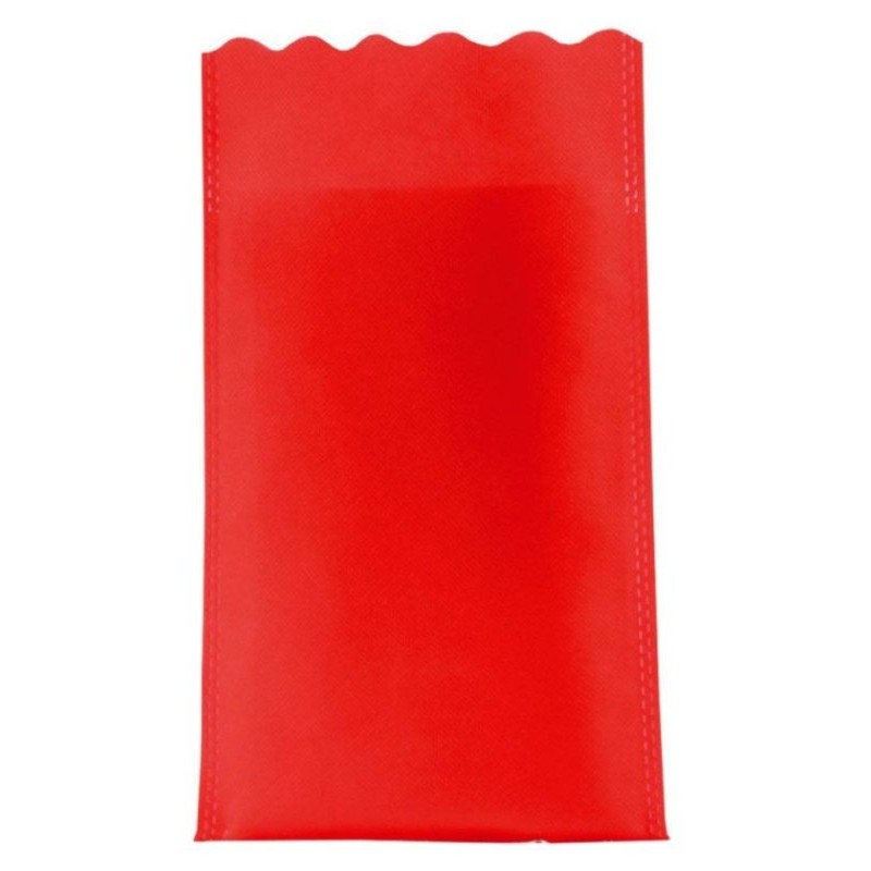 Conf 25 Buste Smerlate Tnt F/Pieno 12x17,5 Etoffe Rosso - 12 di Pnp
