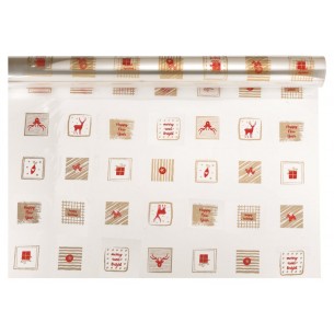 Cf.25 F.St. Ass. 30my 100x130 Fog.Fog Assortimento Natale Stampato /Im di Pnp