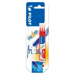 Blister 3 Refill Frixion Ball 0,7 Rosso di Pilot