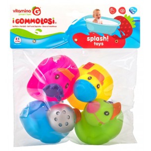Gommolosi Papere 4 Pz di Globo