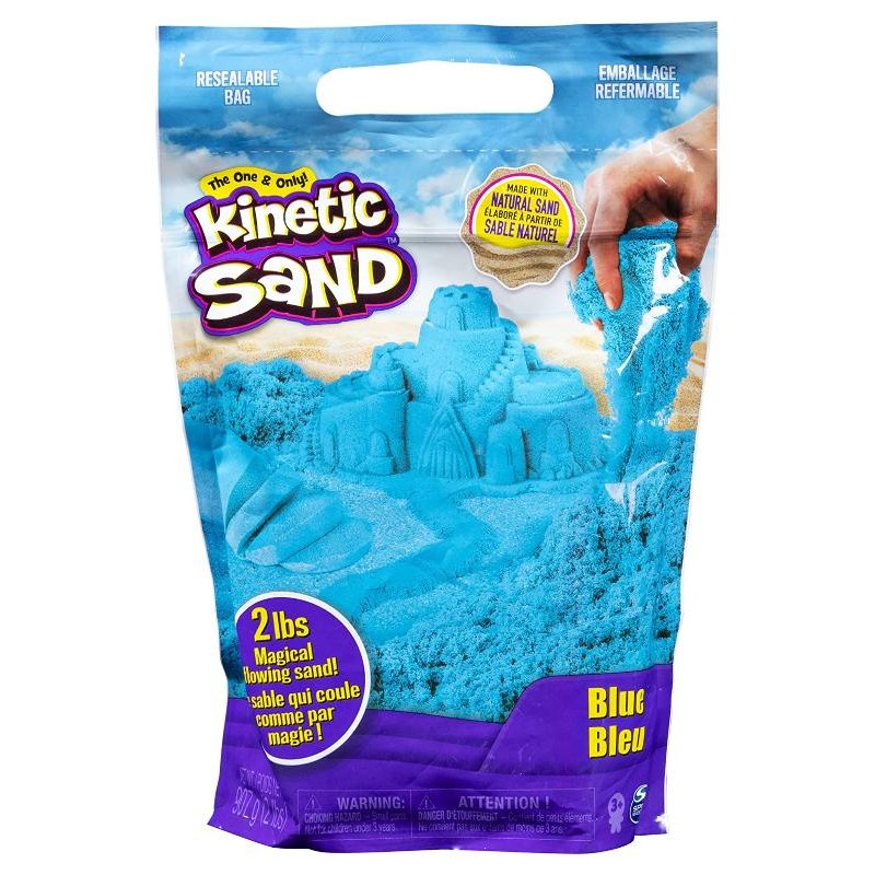 Kinetic Sand Sacchetto Sabbie Colorate Ass.To di Spinmaster Kinetic Sand