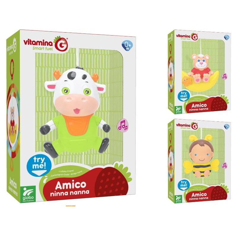 Carillon Animale Appendibile Try-Me 3 Ass di Globo