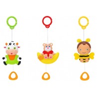 Carillon Animale Appendibile Try-Me 3 Ass di Globo