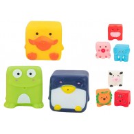 Gommolosi Cubo/Animali 3pz 3 As. di Globo