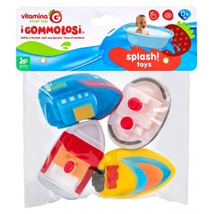 Gommolosi Barche 4pz di Globo