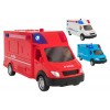 Furgone Frizione Polizia/Ambul/Pompieri L/S T-Me di Globo
