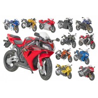 Welly Moto Strada Licenz Scala 1:18 12ass 24pz/D-B di Globo