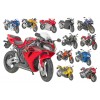 Welly Moto Strada Licenz Scala 1:18 12ass 24pz/D-B di Globo