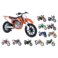 Welly Moto Cross Licenz Scala 1:18 12 Ass 24pz/D-B di Globo