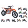 Welly Moto Cross Licenz Scala 1:18 12 Ass 24pz/D-B di Globo