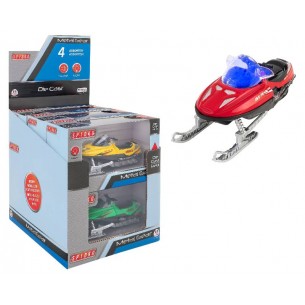 Motoslitta D-Cast B/O/Luci/Suoni 4c 6pz D/B di Globo
