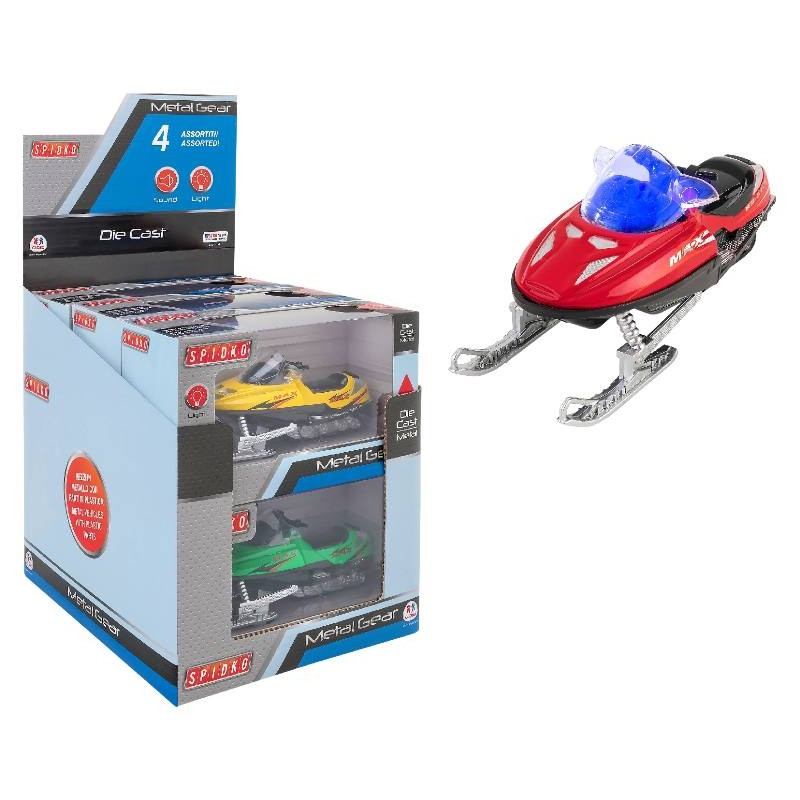 Motoslitta D-Cast B/O/Luci/Suoni 4c 6pz D/B di Globo