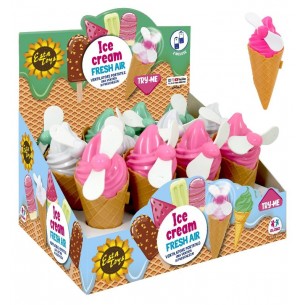 Ventilatore Gelato B/O 3 Col 12pz D/Box Try-Me di Globo