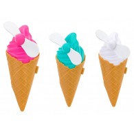 Ventilatore Gelato B/O 3 Col 12pz D/Box Try-Me di Globo