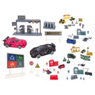 Set 2 Veicoli Die Cast C/Accessori 18ass di Globo