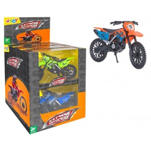 Motocross Scala 1:12 3 Col. 6pz D/Box di Globo