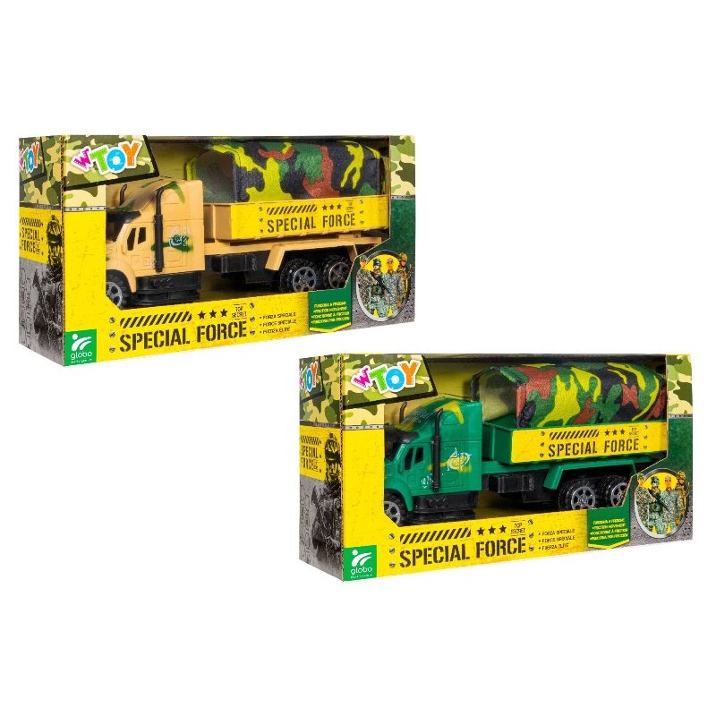 Camion Militare a Frizione 2 Col. di Globo