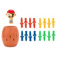 Gioco del Pirata Nella Botte 16 Spade 12pz D/Box di Globo