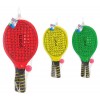 Racchette Spiaggia 42,7x20,8x0,8cm C/Pallina 3col di Globo