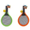 Racchette Beach Tennis 2pz C/Palla Morbida 3col di Globo