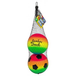 Palla Calcio/Volley Multic 2pz Gonfie 13cm 120gr di Globo