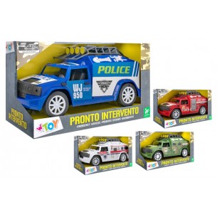 Auto Frizione 20cm Polizia/Militare/Vigili del Fuo di Globo