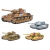 Carro Armato Retrocarica Die Cast 4col 12pz D/Box di Globo
