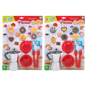 Moka Caffe' C/Biscotti/Tazzine/Acc 2ass di Globo