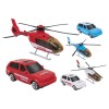 Elicottero B/O C/Luce/Suono Try Me C/Auto 3 As.It di Globo