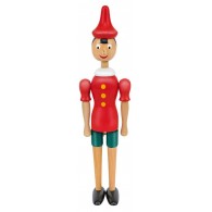 Pinocchio in Legno Cm30 di Globo