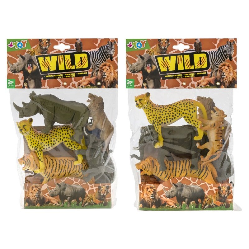 Animali Zoo 6pz 2 Ass. di Globo