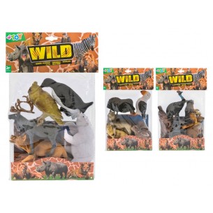 Set Animali 5 Pz in Busta 3 Ass di Globo