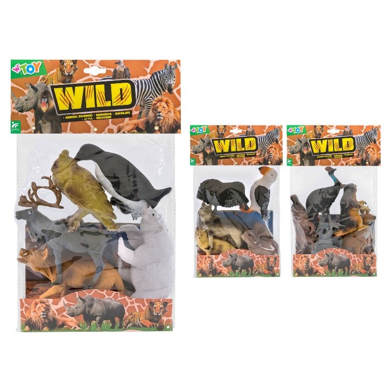 Set Animali 5 Pz in Busta 3 Ass di Globo