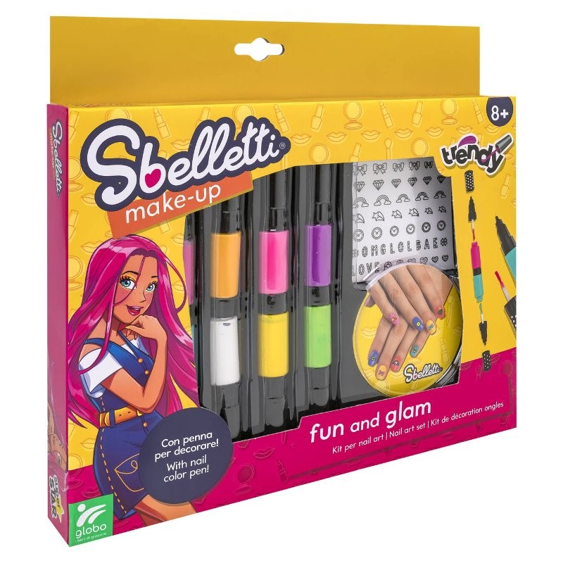 Sbelletti Decora Unghie C/8 Smalti di Globo