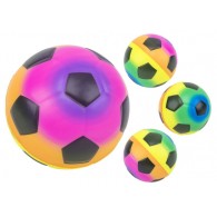 Palline Morbide Calcio Multicolor Diametro  9,7cm 12pz D/B di Globo