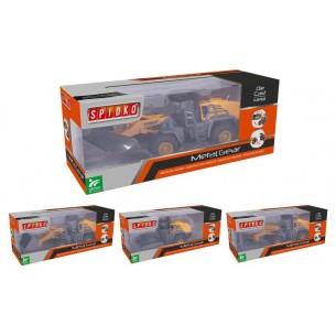 Mezzi da Lavoro Die Cast 4 Ass Ruota Libera di Globo
