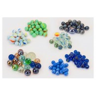 Biglie 20x16mm + 1x25mm 10ass 30 Retine in D/Box di Globo