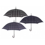 Ombrello Golf Uomo 65cm Automatico Scozzese di Perletti