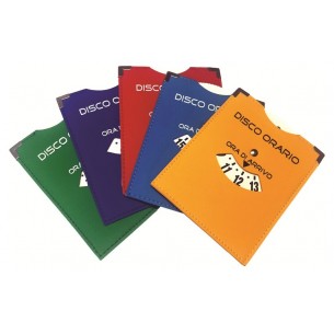 Disco Orario Color in Materiale Espanso Gommato Colorato di Alplast Ital.Srl