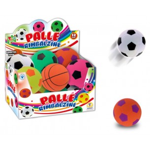 Palline Rimbalzina 6 Mdl 12 Pz Diametro 90mm di Teorema
