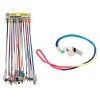 Fischietto Metallo Corda Fluo 12pz di Teorema