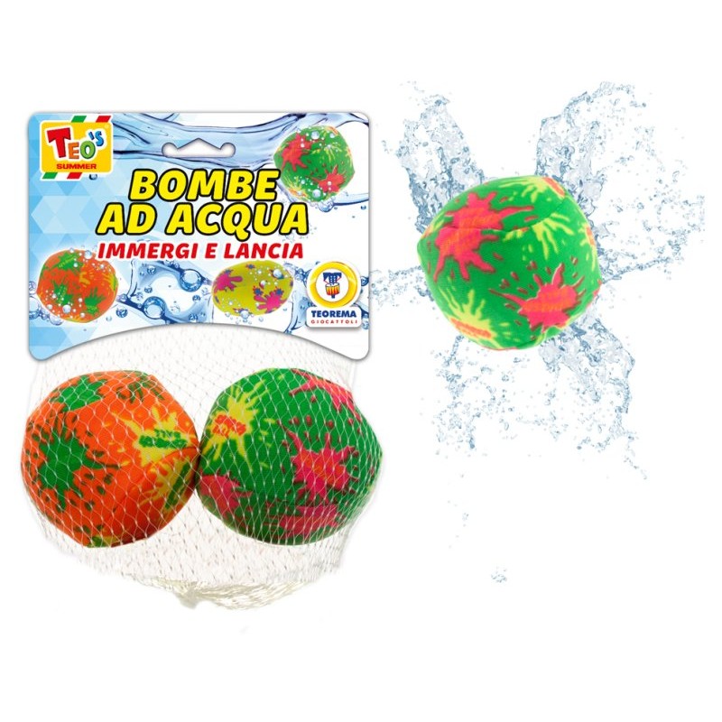 Bombe ad Acqua Fantasie Multicolore 2pz di Teorema
