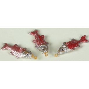 Pesce Cm. 3,9x1,5 - Se 10076 di Rossi-Rosa