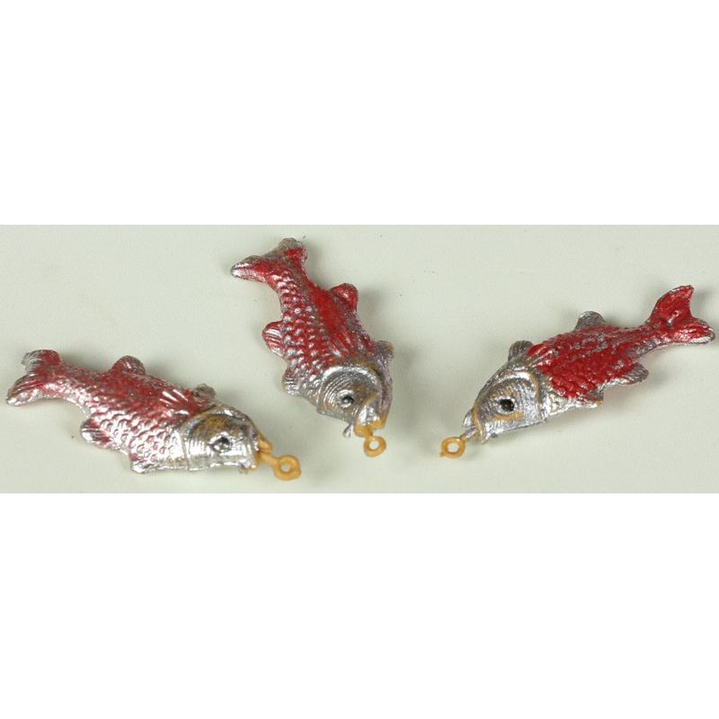 Pesce Cm. 3,9x1,5 - Se 10076 di Rossi-Rosa