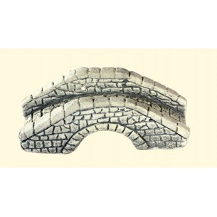 Ponte in Gesso Cm. 15x6x5,5 di Rossi-Rosa