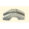 Ponte in Gesso Cm. 15x6x5,5 di Rossi-Rosa