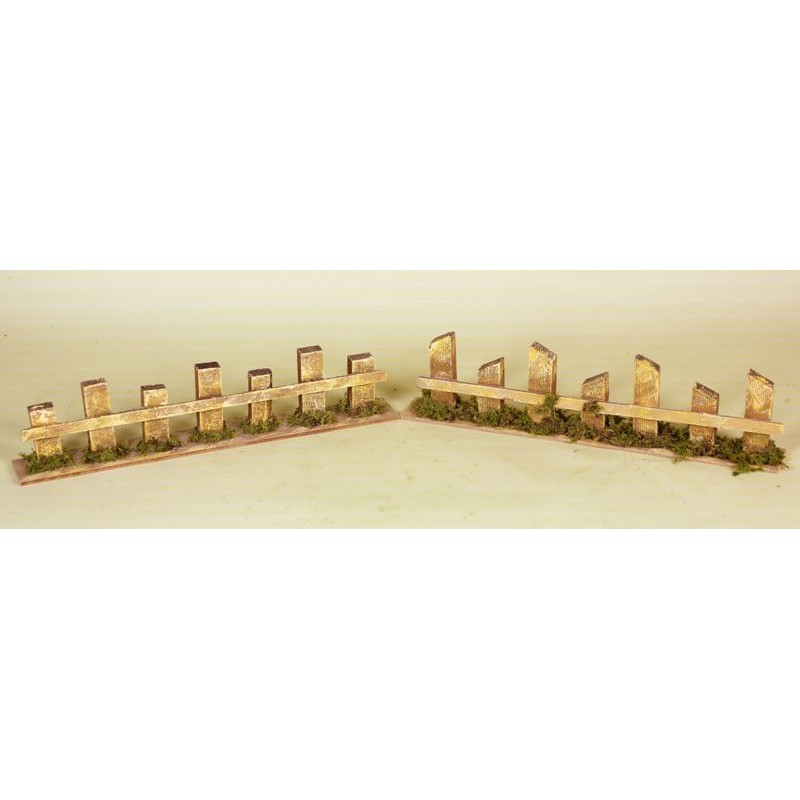 Staccionata in Legno Cm. 35x4,5 (2 Mod.) di Rossi-Rosa
