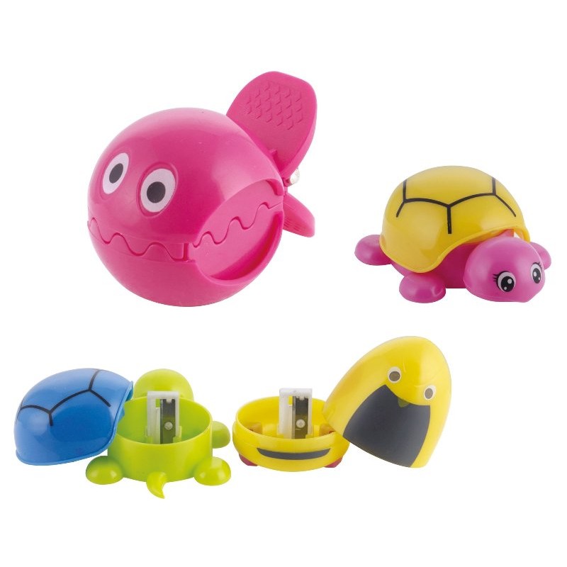 60 Temperamatite Mini A Forma Di Animali - Colorati, Per Ufficio E Casa - Bulk Economico - 5