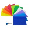 Cartelline Plastificate 25x34 - 3 Lembi Patte Mm.0,8 C/Elastico, Imballo 10 Pz. Colore Blu di Ciac Srl